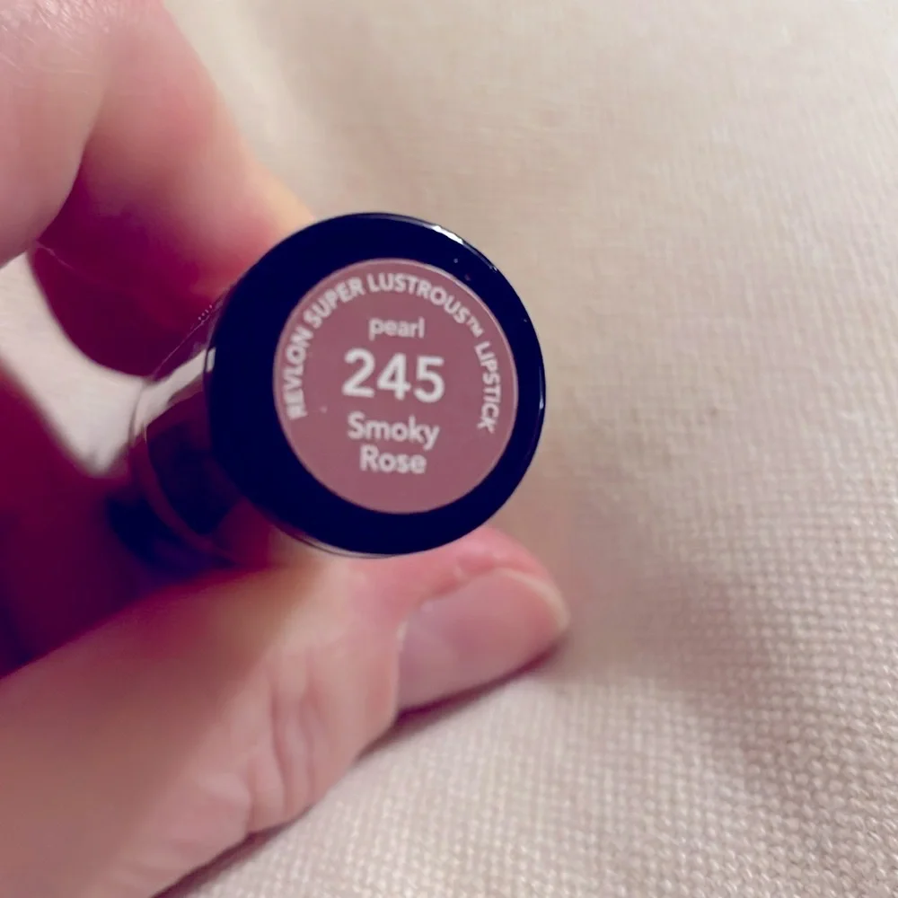 Revlon Super Lustrous Lipstick, Pearl, Smoky Rose 245